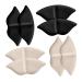 FRCOLOR 4 Pairs Heel Pads Abrasion Guard Back Heel Supple Heel Grip Heel Inserts for Women Heel Anti-wear Stickers Shoe Inserts for Women Heel Protectors Wear-Resistant Heel Cushions