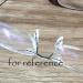 NOYOTA Metal Nose Pad Holder - Purple Eyeglass Nose Bridge Replacement for Rimless Glasses | 1 Piece International Shipping - Buy Online on GoSupps.com