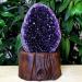 Natural Crystal Rough Stone Crafts About 300g-900g Natural Amethyst geode Quartz Cluster Crystal Specimen (Size : 800g)