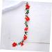 Zerodeko 3pcs String Artificial Flower Garland Decorated Garland Christmas Flower Garland Holiday Garland Office Decorations Christmas Garland Guirnaldas Para Ornament Window Flower Vine As Shownx3pcs mediumx3pcs - Buy Online on GoSupps.com