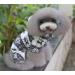 Ranphy Velvet Dog & Cat Hooded Sweater Reindeer Jumpsuit for Small Dogs & Puppies (M Gray) - Soft Cozy Clothing for Male & Female Pets - Buy Online on GoSupps.com