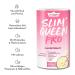 Gymqueen Slim Queen Pro Weight Loss Shake - 420g Banana Milkshake with Probiotics & Hyaluronic Acid | Delicious Diet Shake for Weight Loss | 250 kcal per Serving - Buy Online on GoSupps.com