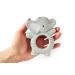 Lil' Llama Baby Elephant Teether - Natural Rubber Teething Ring | BPA-Free & Non-Toxic - Safe Cute Baby Teething Toy - Buy Online on GoSupps.com