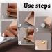 240 Sets TLKKUE Double Cap Leather Rivets Kit with Rubber Hammer - DIY Craft Tool for Clothes, Shoes Decoration and Repair - Buy Online on GoSupps.com