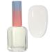 Milky White Nail Polish - Sheer Jelly Nail Polish - Translucent Nail Varnish 60 Seconds Quick Dry - Crystal Oil Based Breathable Nail Polish Long Lasting for Women Manicure at Home Jelly White