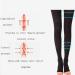 Compression Stockings 23-32 mmHg for Varicose Veins - XL Medium Hose with Silicone Band - Opaque Solid Support for Swelling Relief - International Shipping Available - Buy Online on GoSupps.com