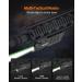 Toughsoul Tactical Flashlight Green Laser Combo | 1450 Lumen, Rechargeable, Picatinny Rail & MLOK Mounted | Rifle Light - Buy Online on GoSupps.com