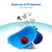 Gowgelit Female Urinal - Wide Opening, Odor Resistant, Leakproof Pee Bottle for Women - Ideal for Camping, Travel, and Elderly Care (Blue) - Buy Online on GoSupps.com