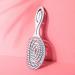 Ninabella Bio Hairbrush No Tangle Brush for Women Men & Children | Ideal for Curls & Long Hair | Unique Detangling Spiral Design Light Blue - Buy Online on GoSupps.com