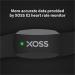 XOSS X2 Bluetooth Heart Rate Sensor - IP67 Waterproof Chest Strap Compatible with Strava Peloton Elite HRV & More - Buy Online on GoSupps.com