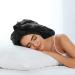 Classycoo 2PCS Large Satin Sleep Bonnet Set - Adjustable Silk Bonnet for Women and Men | Black + Purple - Buy Online on GoSupps.com