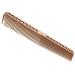 Nicoone Professional Hair Combs Aviation Aluminum Metal Cutting Comb Hairdressing Comb Salon Comb Master Barber Comb for Cutting and Hair Styling Pink- L 8.4x1in Pink