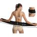 SUNFATT Sacroiliac Belt Si Belt - Sacroiliac Hip Belt 55 Back Support Belt for Women and Men Suitable for 43-57 Hip Sciatica Belt To Relieve Lower Back Pelvis and Sciatica Pain Relief. Black 35-57