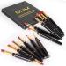 6Pcs Red Lip Liner and Lipstick Lip Stain Gift Set - Long Lasting Matte Color Stay - 24 Hour Wear - 6 Count Pack - DNM Dark Deep Red Nude - For Women - Buy Online on GoSupps.com