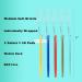 Homvle 200 Packs Disposable Toothbrushes - Individually Wrapped Medium Soft Bristle Travel Toothbrushes for Adults/Kids - 5 Colors - Buy Online on GoSupps.com