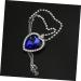 CALLARON A Necklace Necklaces Womens Necklace Valentine s Day Necklace Pendant Alloy Miss - Buy Online on GoSupps.com