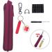 Buy Mini Red Mesh EpiPen Carrying Case - Travel-Friendly Allergy & Diabetes Solution | Fits 1 EpiPen - Buy Online on GoSupps.com