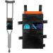 Crutch Pouch Bag Lightweight Crutch Accessories Bag | Cane Accessories Drink Holder Water-Resistant Pocket Organizer for Men Women Kids - Buy Online on GoSupps.com