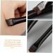 PLAFOPE 3 Sets Wood Black Ultra Thin Eyeliner Brow Brush Kit Eye Makeup Tool Flat Eyebrow Brush - Buy Online on GoSupps.com