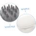 Fomiyes 2-in-1 Shampoo Brush & Scalp Massager - Silicone Hair Care Tool for Men & Women - Plastic Hairbrush for Shower & Massage - Buy Online on GoSupps.com
