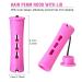 60pcs 0.75 Inch Purple Perm Rods Set for Natural Hair - Non-Slip Hair Rollers for Women - Hair Curlers DIY Hairdressing Tools - Buy Online on GoSupps.com