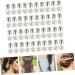NUOBESTY 150 Sets Pearl Claw Nails Pearls Studs Buttons Jeans Button DIY Rivets Nonporous Decorative Nails 0.5X0.5X0.5CM White - Buy Online on GoSupps.com