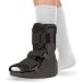 BraceAbility Short Walking Boot - Orthopedic Medical Walker Cast for Broken Toe Injuries Sprained Ankles Metatarsal Stress Post-Op Support Left or Right Foot Fracture Shoe Fits Men and Women (M) Medium