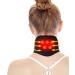 tylxayoxa 1 piece of heating Tourmaline neck magnetic therapy support turmaline belt wrap brace pain relief neck massage products (color: 7 magnet)