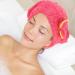 Quick Dry Hair Turbans for Women - Shower Cap & Towel Wrap - Medium Rosy Hair Drying Cap - Buy Online on GoSupps.com