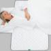 Bed Pads for Incontinence 34" x 52" Washable, Waterproof Adults Bed Wetting Protection Pad, Reusable Hospital Bed Pads / Pee Pads White 34" x 52"