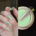 Aurora chrome nail powder firm aurora iris nail powder multi mirror effect mermaid neon laser ice cream transparent powder manicure pigment glitter fairy dust nail art decor color-10