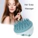Buy Silicone Scalp Massage Brush | Waterproof Hair Scrubber for All Ages - Green - Buy Online on GoSupps.com