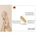 Handmade in Germany 100% Natural Boar Bristle Nail Brush - Gentle Dirt Removal for Clean Hands - Exfoliates for Soft Skin - Olive Wood - Buy Online on GoSupps.com