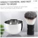 Doitool Stainless Steel Key Bowl for Shaving Foam | Ceramic Beard Grooming Tool - Men s Essentials - Buy Online on GoSupps.com