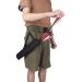 KRATARC Archery Crossbow Bolts Arrow Tube Hip Quiver Waist Hanged Carry Bag - 14.5 Depth | Fits 18 20 22 Arrows | Black - Buy Online on GoSupps.com