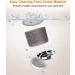 Automatic Cat Feeder with Timer | Large Dog Food Dispenser | Stainless Steel Bowl | 1-6 Meals Per Day | 10s Voice Recorder | White - Buy Online on GoSupps.com