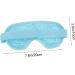 PLAFOPE 1pc Cold Compress Hot Compress Eye Mask Blackout Eye Reusable Eye Cooling Patch Heat Eye Eye Mask Eye Shades for Sleep Eye Mask Heated Eye Patch Compress Eye Pad Sleep Eye Blue 20X10X1CM - Buy Online on GoSupps.com