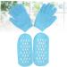 Healeved Gel Socks Moisturizing Toe Socks Moisturising Gloves Moisture Socks Gel Gloves and Socks Spa Gloves Socks for Heels Socks for Women Womens Socks Moisturizing Gloves Spa Socks Hand - Buy Online on GoSupps.com