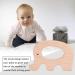 5Pcs Natural Beech Wood Baby Teether Rings - BPA-Free Cute Animal Shapes for Infants Teething (Elephant) - Buy Online on GoSupps.com