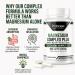 Probase Nutrition Magnesium Complex Plus with Glycinate, Malate, L-Theanine and Choline - Natural Support for Sleep and Cognitive Function - 60 Capsules - Calming Vitamins - Buy Online on GoSupps.com