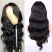 Shop 18 Front Lace Human Hair Wig | 150% Density 13x6 Lace Brazilian Straight & Wavy with Baby Hair - Buy Online on GoSupps.com