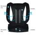 Buy S-5XL Plus Size Posture Corrector Back Brace - Full Back Support for Scoliosis & Hunchback - Adjustable Shoulder Straightener for Men Women & Teens - Small Black - Buy Online on GoSupps.com