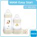 MAM Easy Start Colours of Nature Anti Colic Starter Set (Fox) - Non-Shiny Matt Finish | Newborn Bottle & Soother Essentials - Buy Online on GoSupps.com