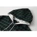 Women's Large Pouch Hoodie Long Sleeve Pet Carrier Sweatshirt Green Plaid Flannel Shirt - Buy Online on GoSupps.com