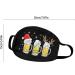 Riou Christmas Santa Claus Neck Gaiter | Multi-Function Cotton Face Mask for Outdoor Activities | Couples Holiday Protection - Buy Online on GoSupps.com