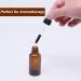 Boonhy 30ml Pipette Bottle Set - 6 Amber Glass Droppers for Essential Oils Aromatherapy & Perfume - Complete with Funnel & Labels - Buy Online on GoSupps.com