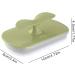 Bathroom Sponge Cleaner - Bathroom Cleaning Sponge with Handle | Shower Cleaning Sponge | Non-Scratch Bathroom Sponge | Handheld Scrub Brush | Best Sponge for Hard Water Stains Tiles Soap Scum Green - Buy Online on GoSupps.com