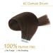 Buy Yilite Tape Extensions - 65cm Dark Brown Real Hair | 20 Pieces 60g Silky Straight Invisible Skin Weft - Buy Online on GoSupps.com