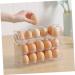 PRETYZOOM Egg Storage Box Egg Holder for Fridge Egg Storage Drawer Egg Preservation Holder Side Door Egg Plate - Buy Online on GoSupps.com