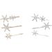 amangul Glitter Hair Clip for Hot Girls Hair Styling Shinning Star Shape Hair Barrettes for Teens Girls Spring(Silver) - Buy Online on GoSupps.com
